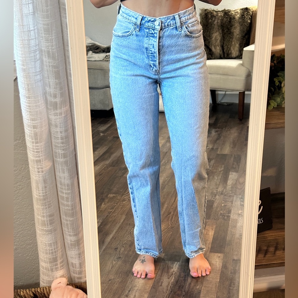Abercrombie The Dad High Rise Jeans